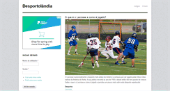 Desktop Screenshot of desportolandia.com