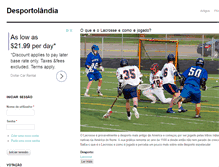 Tablet Screenshot of desportolandia.com